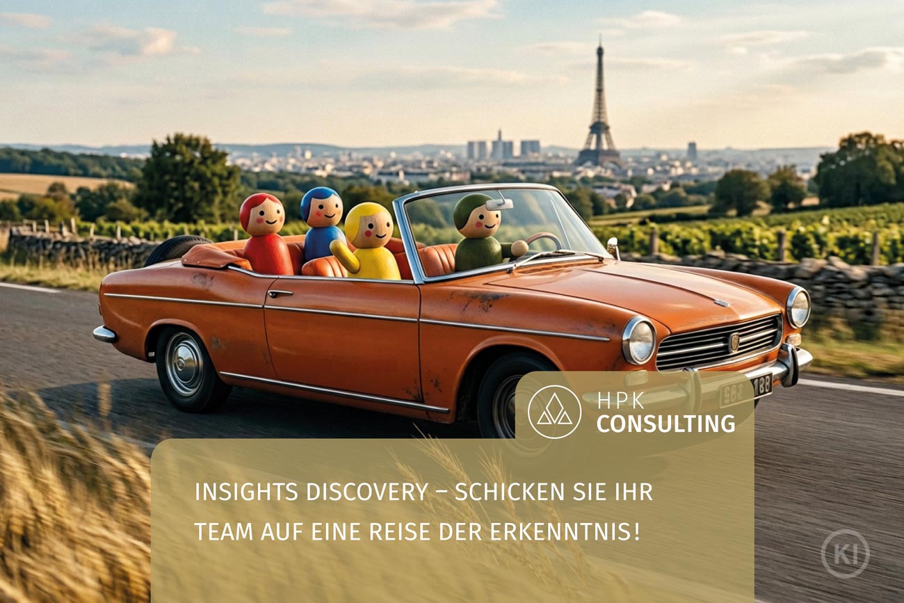 Insights Discovery – Tool zu Persönlichkeitstypen im Team, 4 Farben